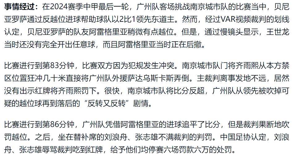 裁判判罚引发争议，球迷不满